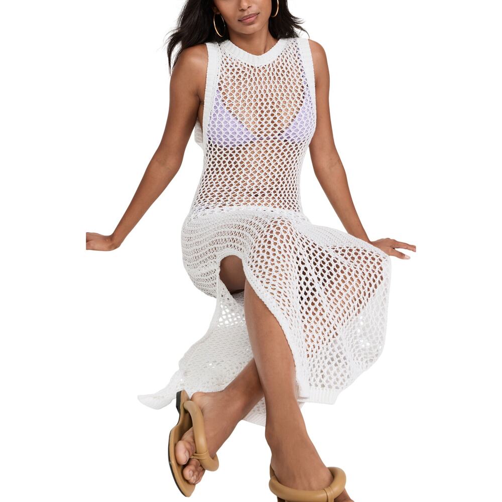 Beach Riot Crochet White Holly Dress Size XL